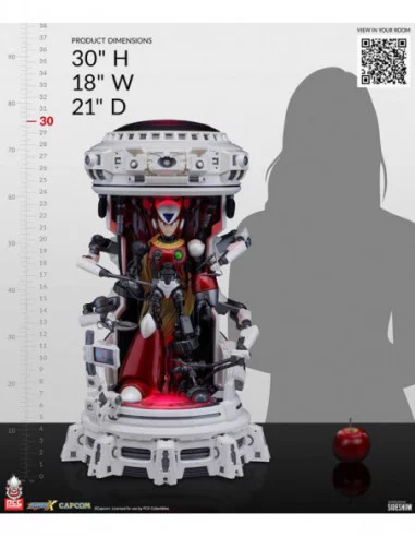 Mega Man X Estatua 1/4 Zero Deluxe 76 cm