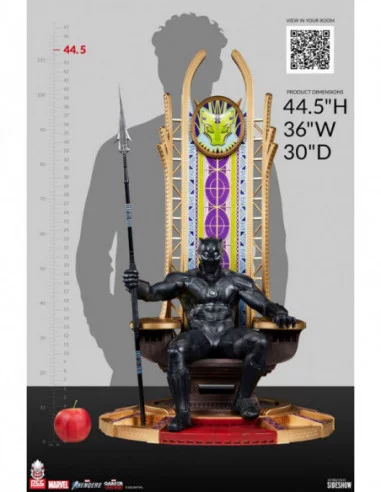 Marvel's Avengers Estatua 1/3 Black Panther 95 cm