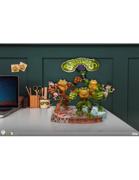 Battletoads Set de 3 Estatuas Brawler Collection 56 cm Battletoads Set de 3 Estatuas Brawler Collection 56 cm