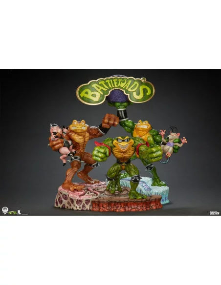 Battletoads Set de 3 Estatuas Brawler Collection 56 cm Battletoads Set de 3 Estatuas Brawler Collection 56 cm