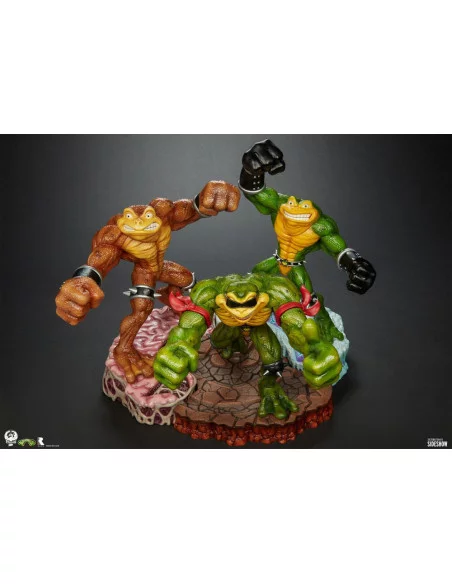 Battletoads Set de 3 Estatuas Brawler Collection 56 cm Battletoads Set de 3 Estatuas Brawler Collection 56 cm