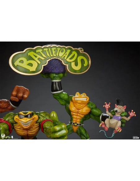Battletoads Set de 3 Estatuas Brawler Collection 56 cm Battletoads Set de 3 Estatuas Brawler Collection 56 cm