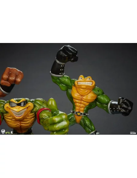 Battletoads Set de 3 Estatuas Brawler Collection 56 cm Battletoads Set de 3 Estatuas Brawler Collection 56 cm
