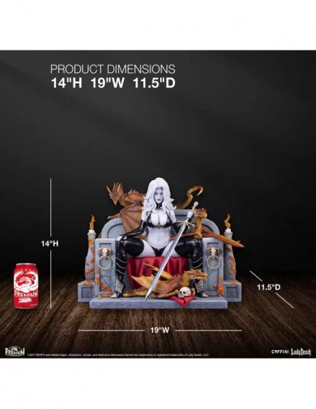 Lady Death Estatua 1/4 36 cm Lady Death Estatua 1/4 36 cm