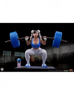 Street Fighter Estatua Premier Series 1/4 Chun-Li Powerlifting 37 cm 2