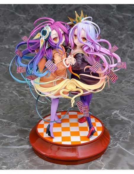 No Game No Life Estatua 1/7 Shiro & Schwi 22 cm No Game No Life Estatua 1/7 Shiro & Schwi 22 cm