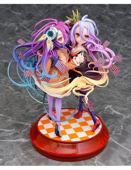 No Game No Life Estatua 1/7 Shiro & Schwi 22 cm No Game No Life Estatua 1/7 Shiro & Schwi 22 cm