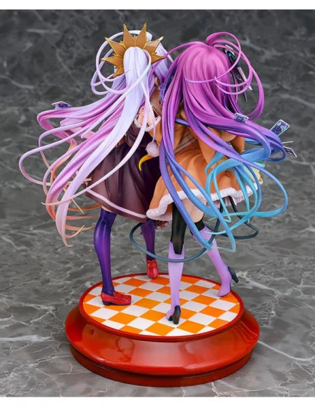 No Game No Life Estatua 1/7 Shiro & Schwi 22 cm No Game No Life Estatua 1/7 Shiro & Schwi 22 cm