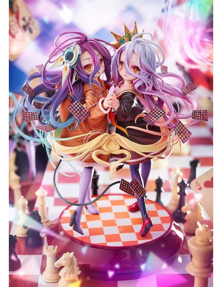 No Game No Life Estatua 1/7 Shiro & Schwi 22 cm No Game No Life Estatua 1/7 Shiro & Schwi 22 cm