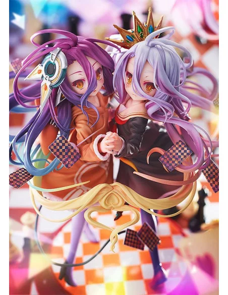 No Game No Life Estatua 1/7 Shiro & Schwi 22 cm No Game No Life Estatua 1/7 Shiro & Schwi 22 cm