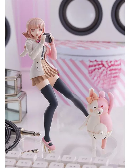 Danganronpa 1 2 Reload Estatua PVC Pop Up Parade Chiaki Nanami: Monomi Hoodie Ver. 16 cm