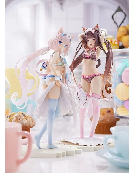 Nekopara Estatua PVC 1/7 Vanilla Lovely Sweets Time 24 cm Nekopara Estatua PVC 1/7 Vanilla Lovely Sweets Time 24 cm