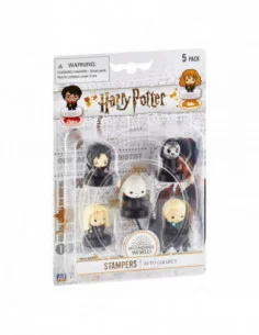 Harry Potter Pack de 5 Sellos Wizarding World 4 cm 2