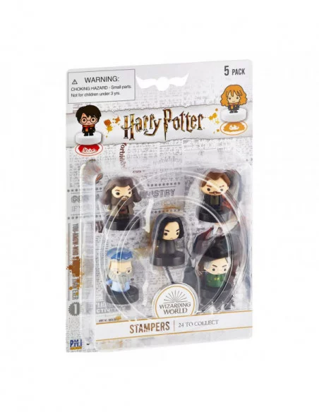 Harry Potter Pack de 5 Sellos Wizarding World 4 cm