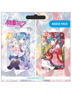 Hatsune Miku Pack de Chapas Set B