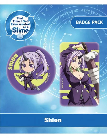 That Time I Got Reincarnated as a Slime Pack de Chapas Shion