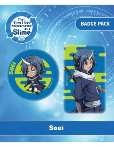 That Time I Got Reincarnated as a Slime Pack de Chapas Soei