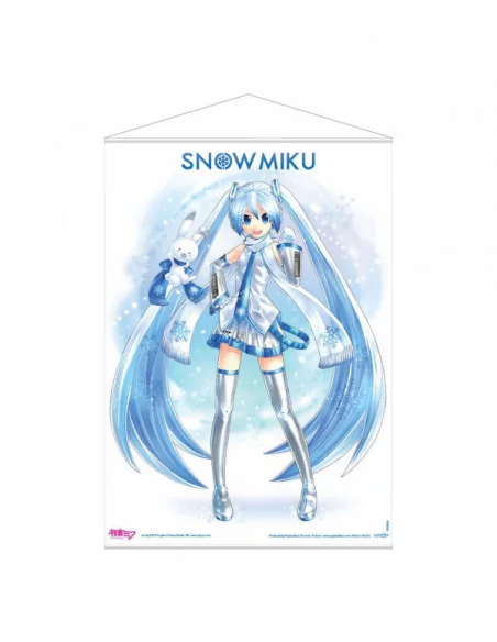 Hatsune Miku Póster Tela Snow Miku 50 x 70 cm