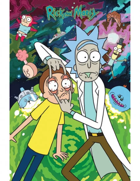 Rick and Morty Set de 4 Pósteres Watch 61 x 91 cm (4)