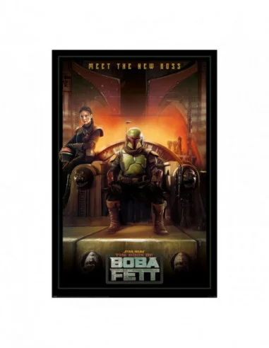 Star Wars: The Book of Boba Fett Set de 4 Pósteres Meet the new Boss 61 x 91 cm (4)