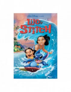Lilo & Stitch Set de 4 Pósteres Wave Surf 61 x 91 cm (4)