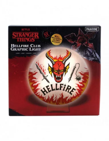 Stranger Things lámpara Hellfire Club Logo 20 cm