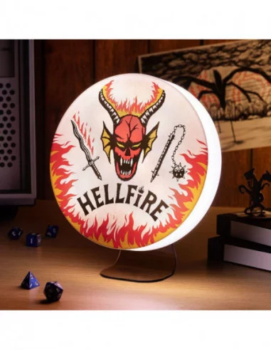 Stranger Things lámpara Hellfire Club Logo 20 cm