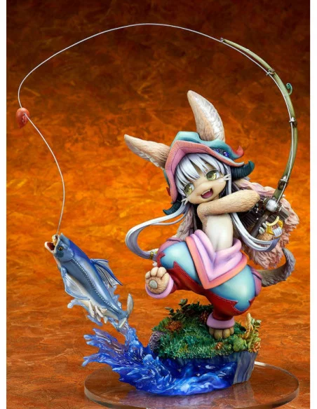 Made in Abyss Estatua PVC 1/8 Nanachi Gankimasu Fishing 23 cm Made in Abyss Estatua PVC 1/8 Nanachi Gankimasu Fishing 23 cm