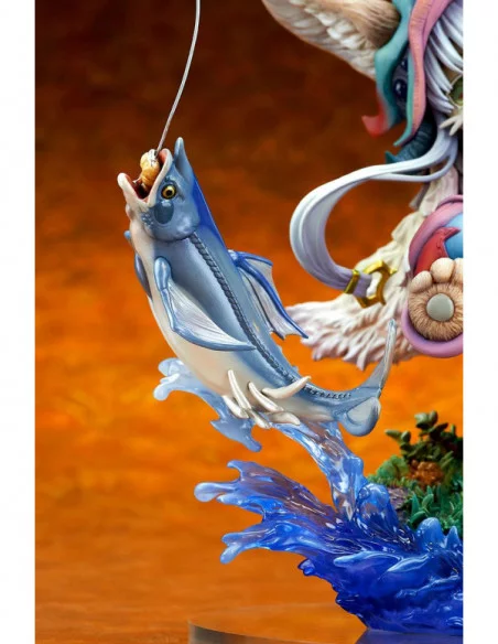 Made in Abyss Estatua PVC 1/8 Nanachi Gankimasu Fishing 23 cm Made in Abyss Estatua PVC 1/8 Nanachi Gankimasu Fishing 23 cm