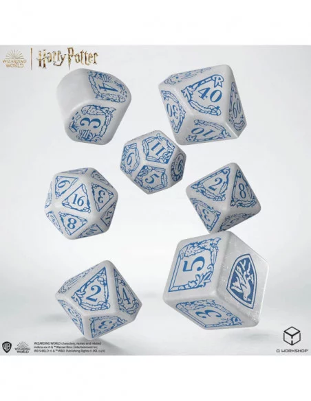 Harry Potter Pack de Dados Ravenclaw Modern Dice Set - White (7)