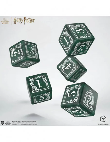 Harry Potter Pack de Dados Slytherin Dice & Pouch Set (5)
