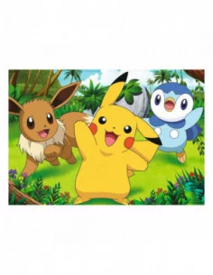 Pokémon Puzzle para niños XXL Pikachu & Friends (2 x 24 piezas) 2