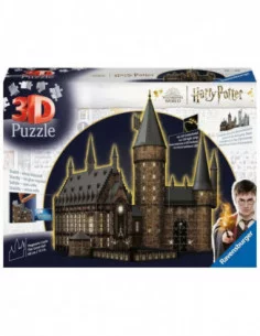 Harry Potter Puzzle 3D Castillo de Hogwarts: Gran Comedor - Night Edition (643 piezas)