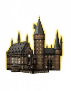 Harry Potter Puzzle 3D Castillo de Hogwarts: Gran Comedor - Night Edition (643 piezas) 2