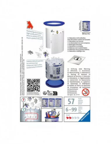 Star Wars Puzzle 3D Portalápices R2-D2 (57 piezas)
