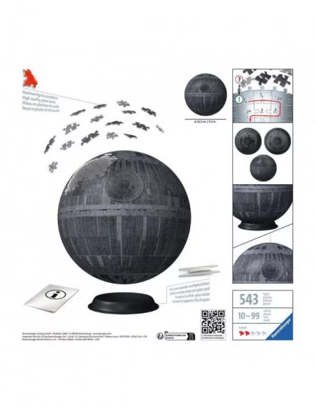 Star Wars Puzzle 3D Estrella de la Muerte (543 piezas)