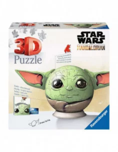 Star Wars: The Mandalorian Puzzle 3D Grogu (77 piezas) 2