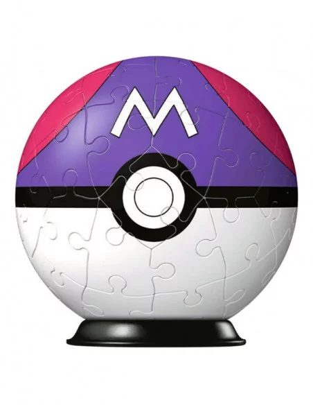 Pokémon Puzzle 3D Pokéballs: Master Ball (55 piezas)