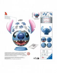 Lilo & Stitch Puzzle 3D Bola con Orejas Stitch (77 piezas) 2