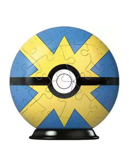 Pokémon Puzzle 3D Pokéballs: Veloz Ball (55 piezas)