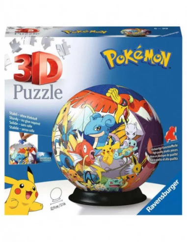 Pokémon Puzzle 3D Ball (73 piezas)