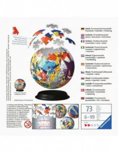 Pokémon Puzzle 3D Ball (73 piezas) 2
