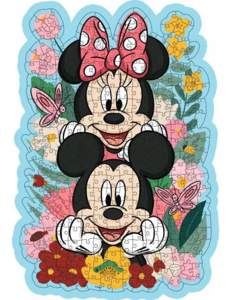 Disney Puzzle de madera WOODEN Mickey & Minnie (300 piezas)