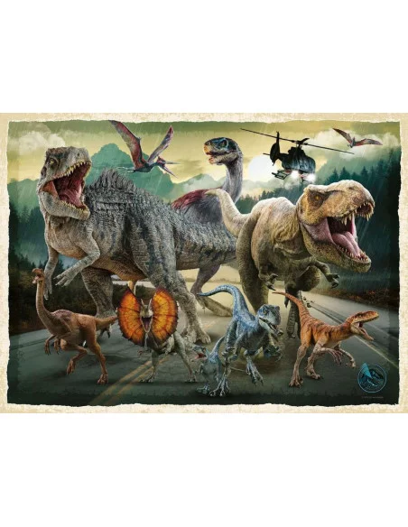 Jurassic World Puzzle para niños XXL Life Finds A Way (200 piezas)