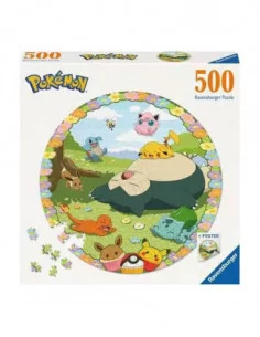 Pokémon Puzzle redondo Flowery Pokémon (500 piezas)