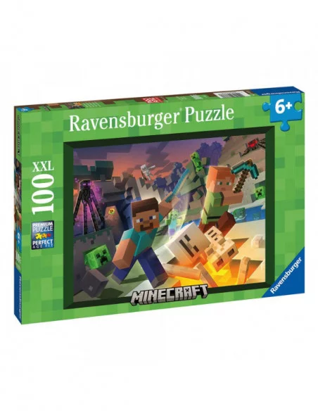 Minecraft Puzzle monstruos de Minecraft (100 piezas) Minecraft Puzzle monstruos de Minecraft (100 piezas)