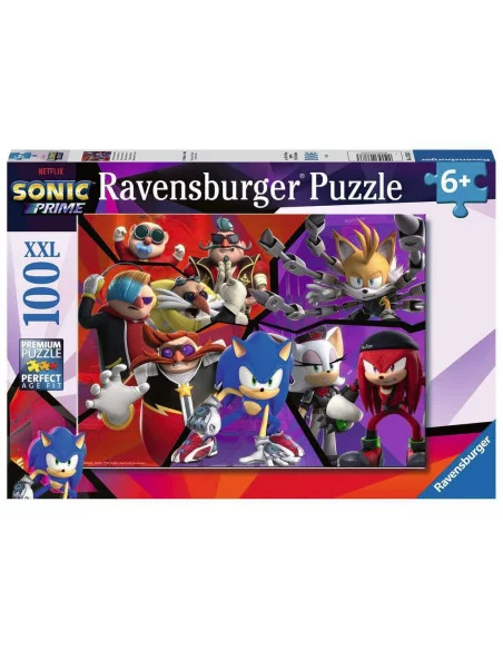 Sonic Prime Puzzle para niños XXL Sonic & Villains (100 piezas)