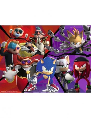 Sonic Prime Puzzle para niños XXL Sonic & Villains (100 piezas)