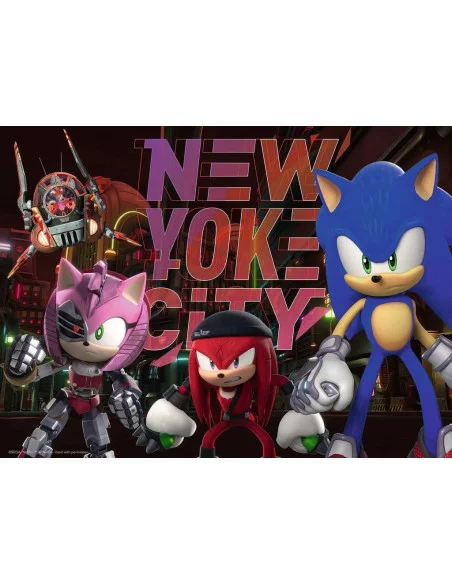 Sonic Prime Puzzle para niños XXL New York City (300 piezas)