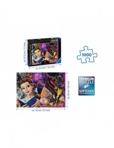 Disney Villainous Puzzle Belle, Disney Princess (1000 piezas)